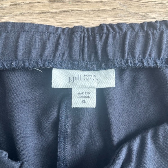 Womens J.Jill Ponte Knit Leggings - Picture 3 of 4